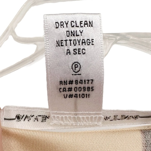 Diane Von Furstenberg Tuvallu Mini Kimono Dress Retro Print Tan Brown Sz 6 - Picture 8 of 9